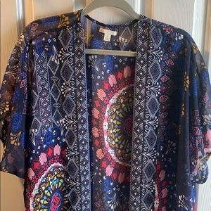 Boho Sheer Open Cardigan